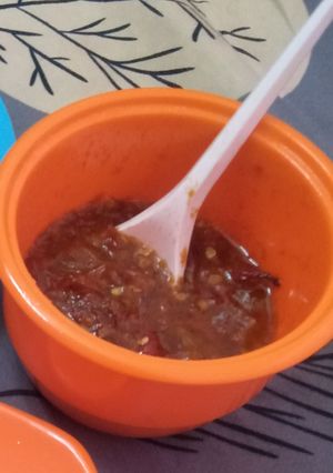 Foto resep Sambal ayam lalapan