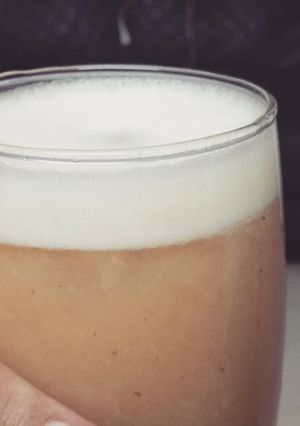 A picture of Mosambi grapes juice.