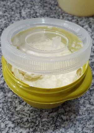 Una foto de Queso crema casero