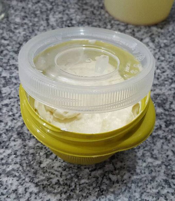 Una foto de Queso crema casero