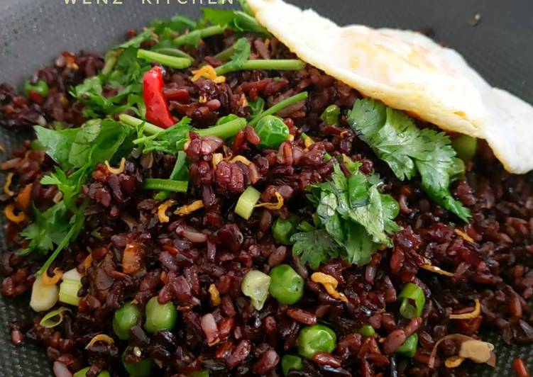 Resep: LezatNasi merah goreng teri
