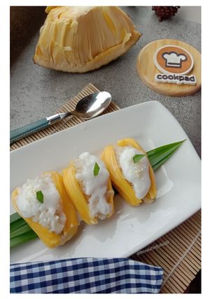 Foto resep Jackfruit Sticky Rice