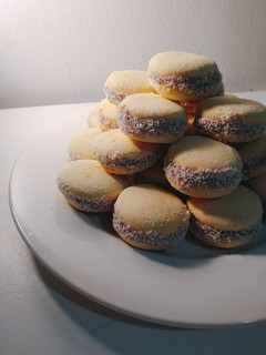 Una foto de Alfajores de maicena