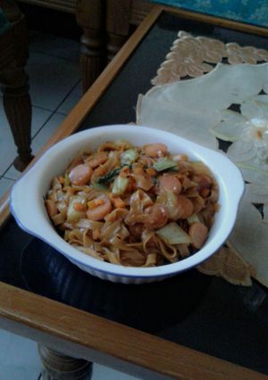 Foto resep Kwetiau goreng sayur
