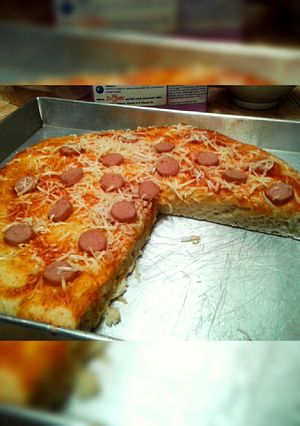 Foto resep Pizza Sosis Keju