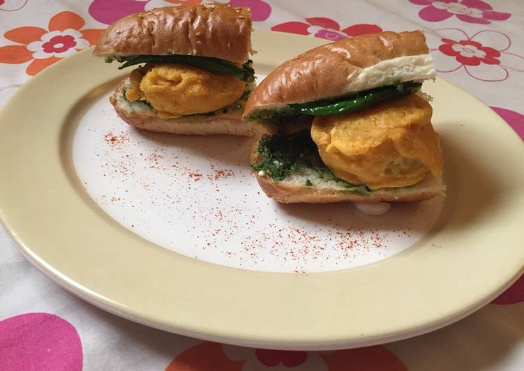 How to Vegan Perfect Vada pav