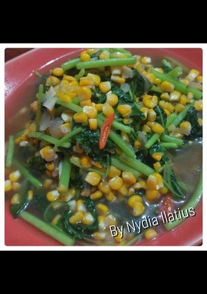 Foto resep Tumis Bayam Jagung