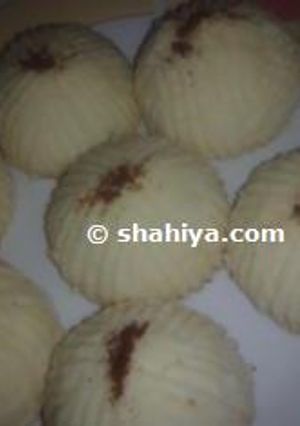 صورة لوصفة طريقة عمل حلوى الغريبية
