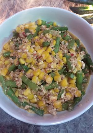 Foto resep Tumis buncis + Jagung