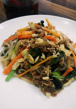 Foto resep Japchae Shirataki #keto #debm