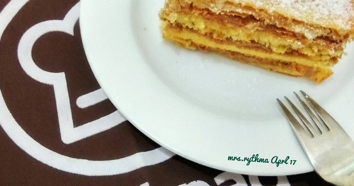 Resep Crunchy Layer Cake Cappucino oleh mrs.rythma - Cookpad