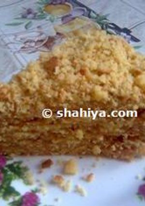 صورة لوصفة طريقة عمل تورتة بكريمة الليمون