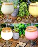 Flavour Infused Iced Latte In Four Different Types