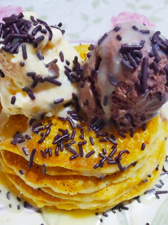Foto resep Pancake Ice Cream