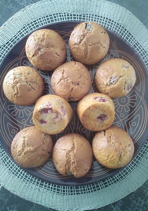 Une photo de Muffins aux Framboises / Healthy