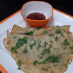 Soft Eggless omelette A picture of Soft Eggless omelette.