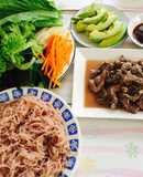 Bò cuốn trái bơ