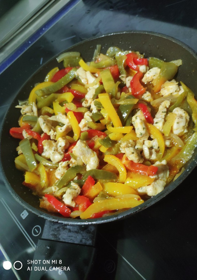 Una foto de Fajitas