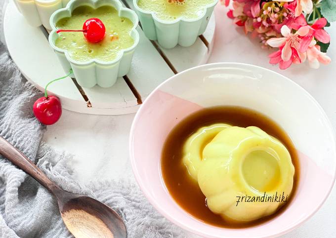 Resep Avocado jelly saus gula merah, Bisa Manjain Lidah