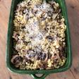 Gratin de coquillettes aux champignons