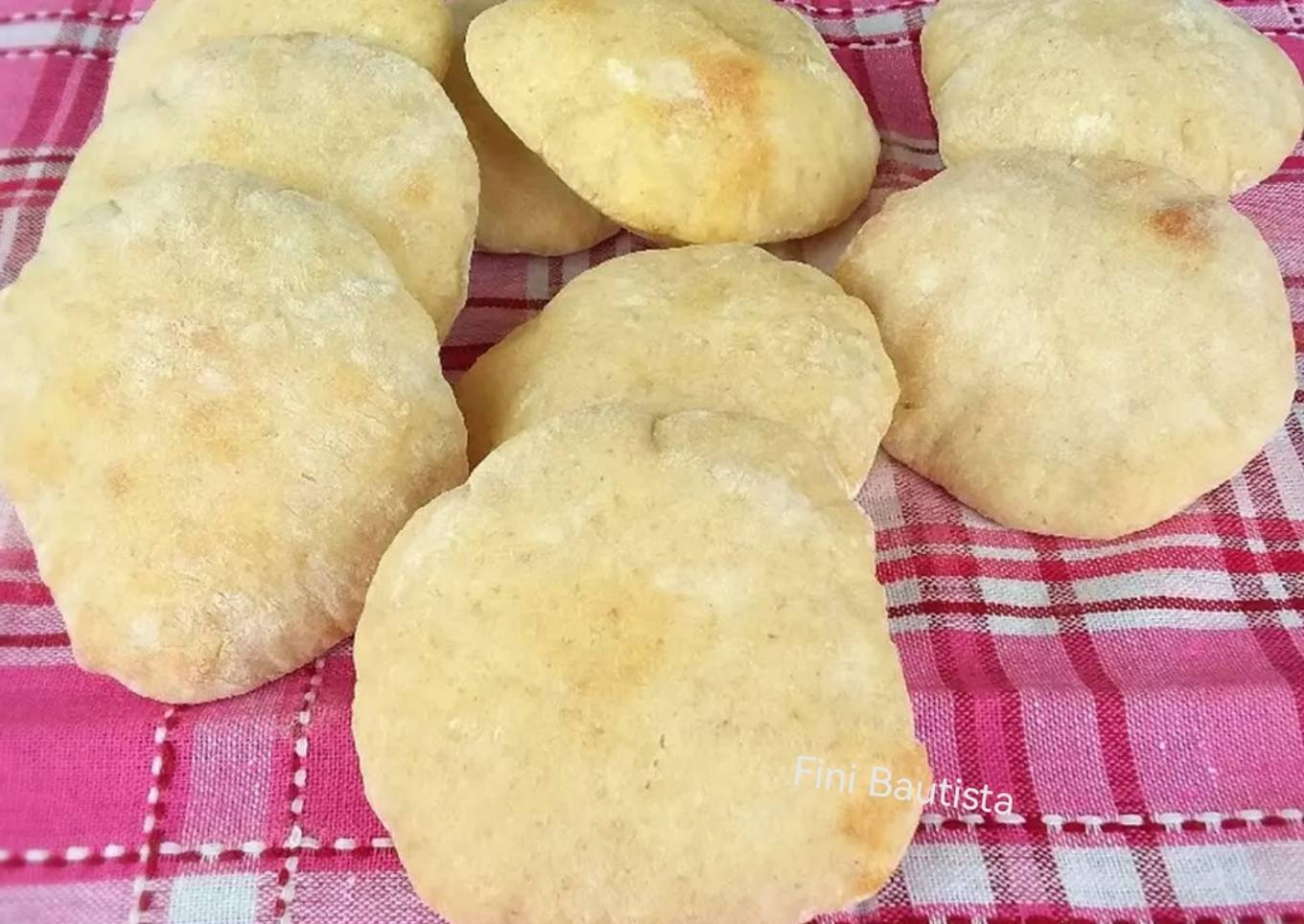 Mini panecillos de pan de pita