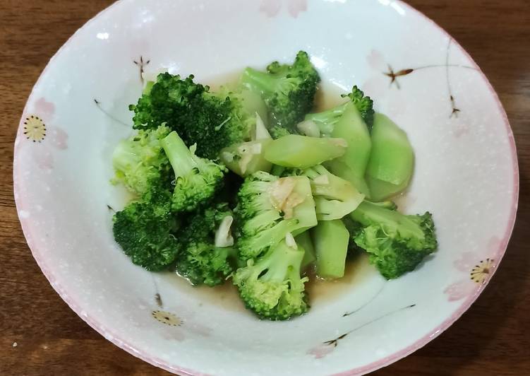 Cah Brokoli Saus Tiram