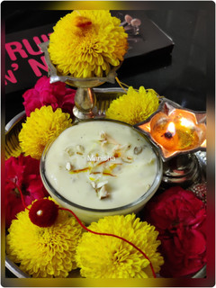 A picture of Rakhi Special Kesar Shrikhand.