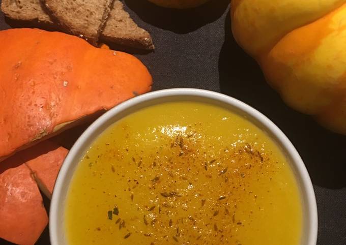 How to Prepare Homemade #pumpkinrescue pumpkin soup 🌱🌱