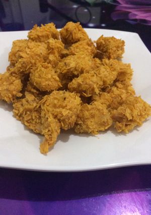 Foto resep BBQ chicken popcorn *M24