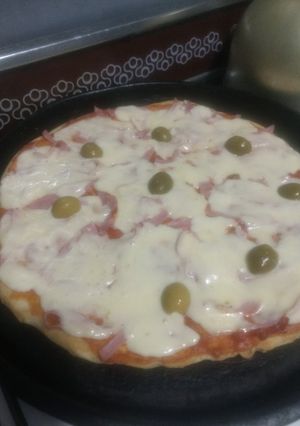 Una foto de Pizzas riquísima y casera