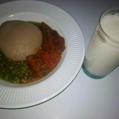 A picture of Miyar kubewa da tuwan alabo.
