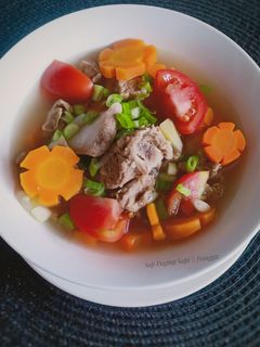 Foto resep Sop daging sapi bening
