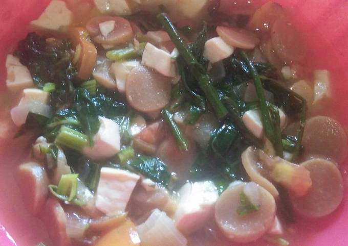 Cara membuat Makanan pendamping asi sayur campur - Resep Koki