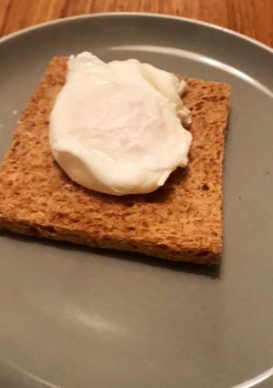 Una foto de Huevos poché