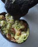 Guacamole con mezcal y polvo de charal y cítricos a lo ranchero. México