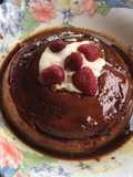 Flan de limón