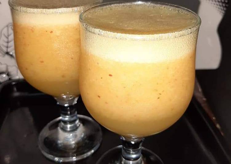 Simple Way to Prepare Super Quick Homemade Peach juice 🍑🍑