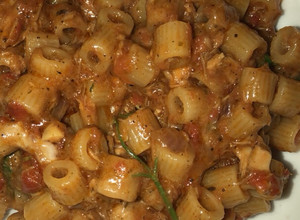 صورة لوصفة مكرونة بالتونة 🤤🔥🔥