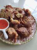 Cekodok/Cucur nasi bilis
