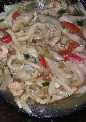 Foto resep Tumis Jamur Tiram Udang