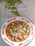 Rujak Cuka (Asinan Sayur)