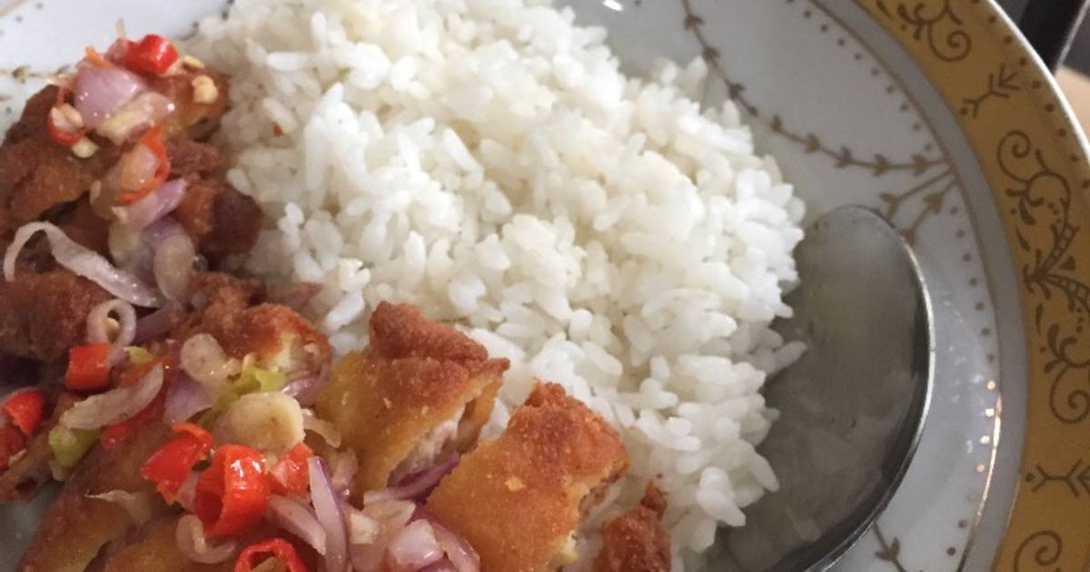 Resep Chicken Katsu Sambal Matah Oleh Nabila Anjani Cookpad