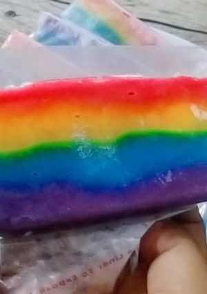 Foto resep 39. Es gabus pelangi