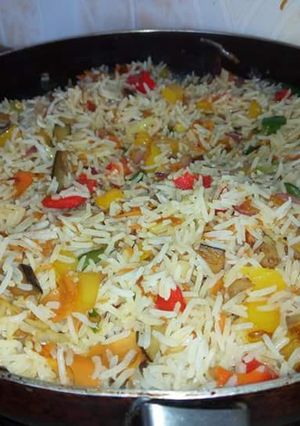 A picture of Vegetable Rice.