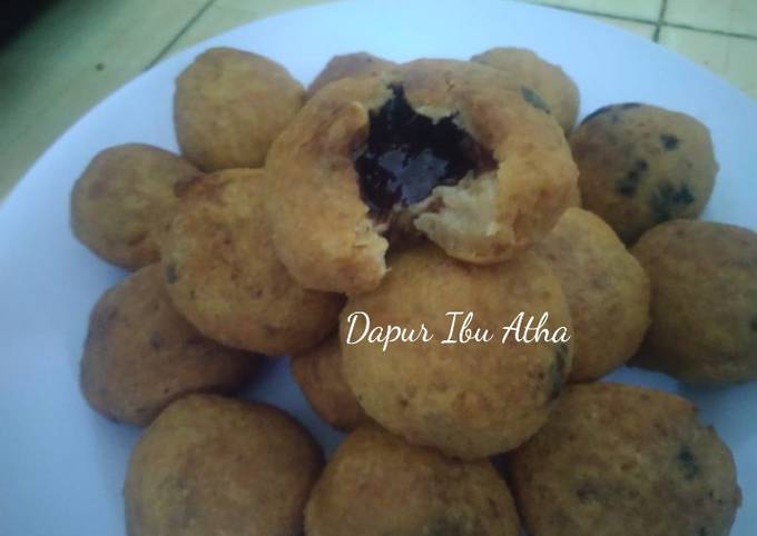 Bola Ubi Coklat Lumer #Ubi