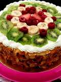 Chantilly Mascarpone Fruit Cake 🥰