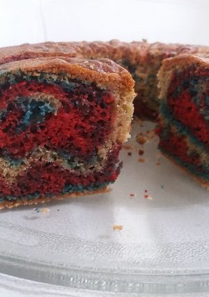 Una foto de Torta arcoiris
