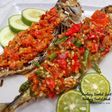 Kembung sambal jerit & sambal pecak