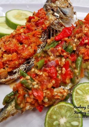 Foto resep Kembung sambal jerit & sambal pecak