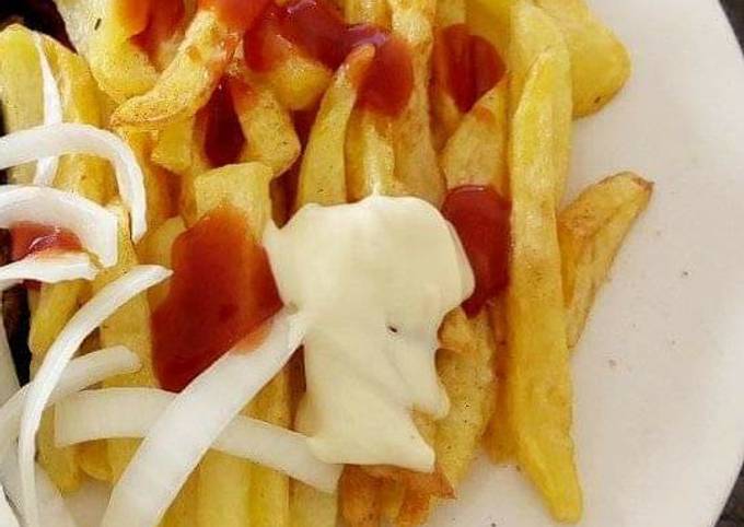 Chips with Mayonnaise